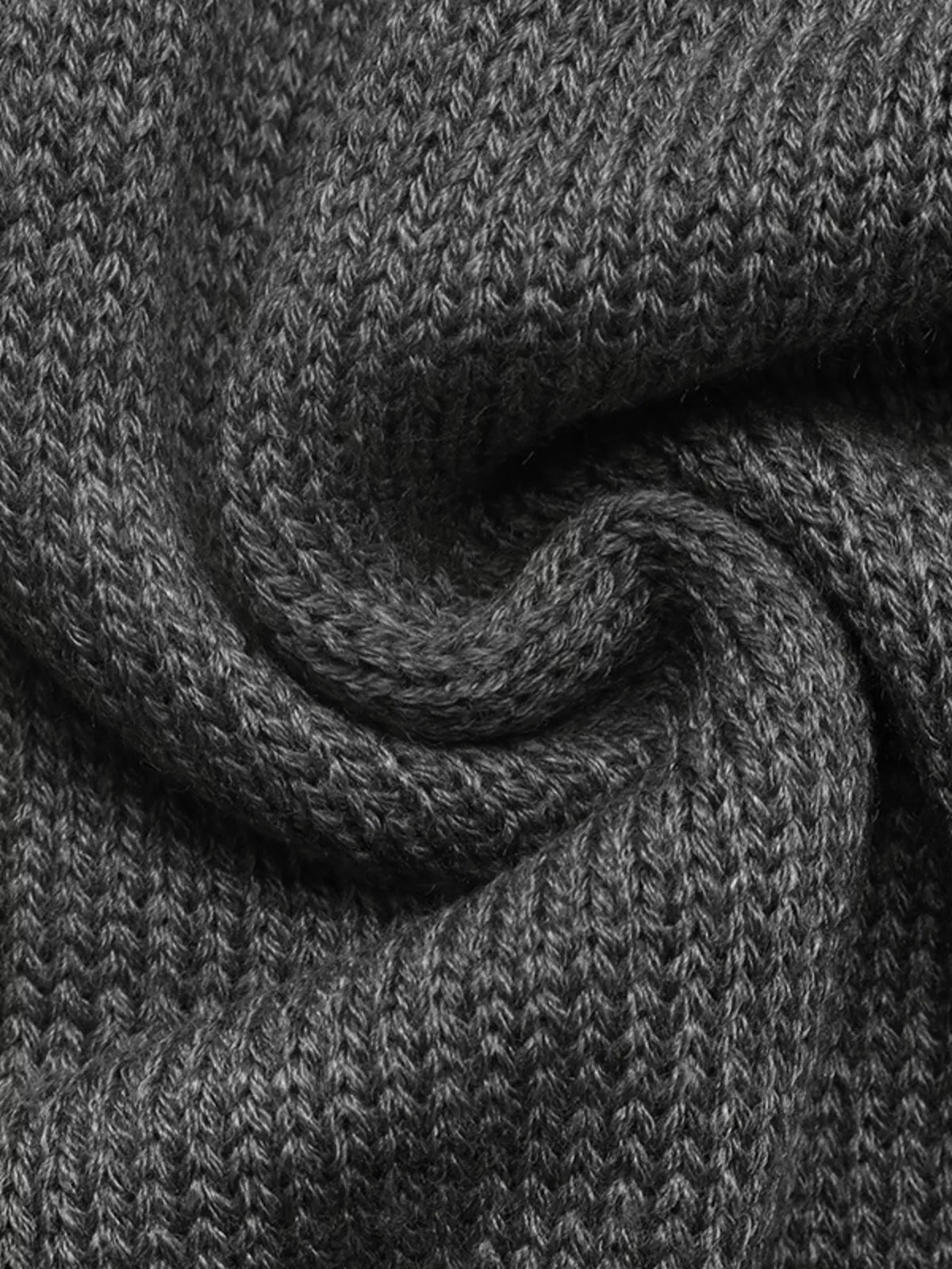 Contrast Trim Crew Neck Sweater