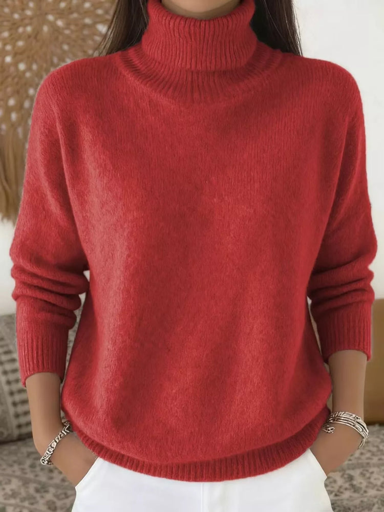 Turtleneck Long Sleeve Sweater