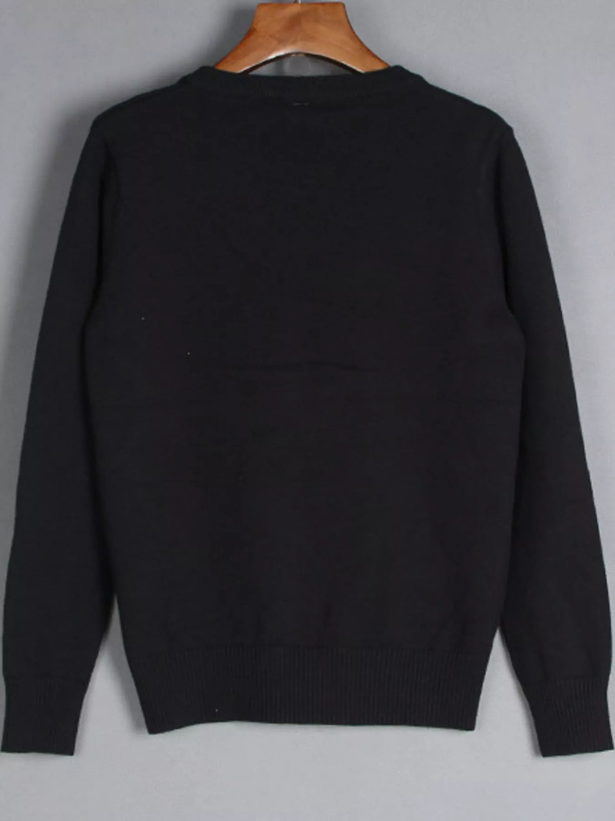 Full Size V-Neck Long Sleeve Sweater Plus Size