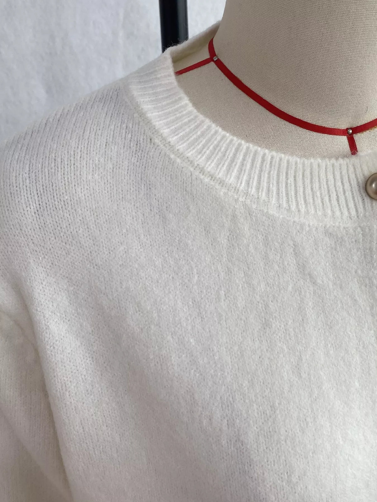 Classic Button-Down Knit Cardigan