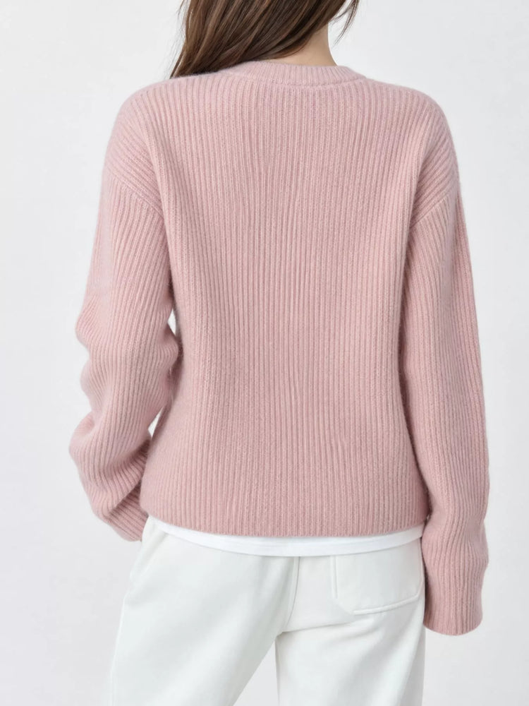 Zip Up Dropped Shoulder Cardigan