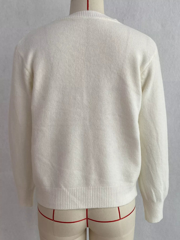 Classic Button-Down Knit Cardigan