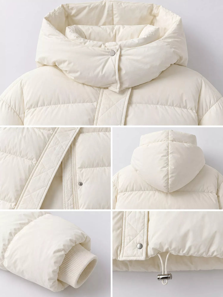 Quilted Hooded Puffer Jacket