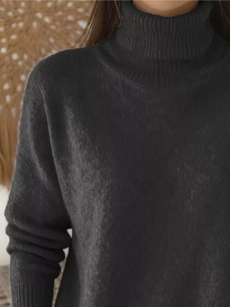 Turtleneck Long Sleeve Sweater