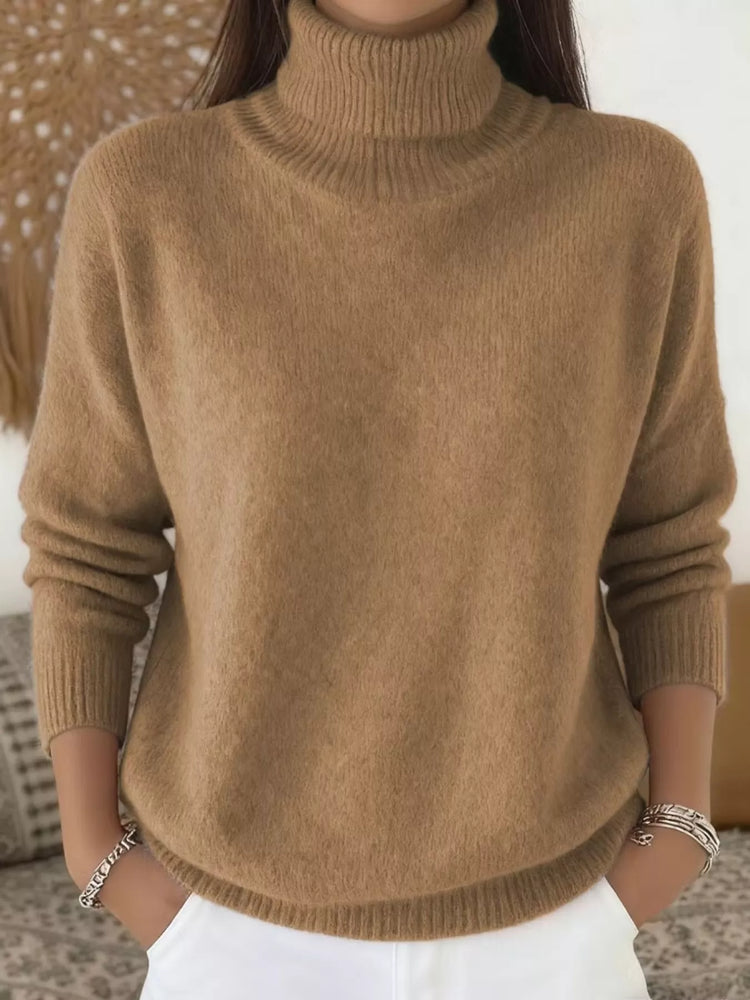 Turtleneck Long Sleeve Sweater