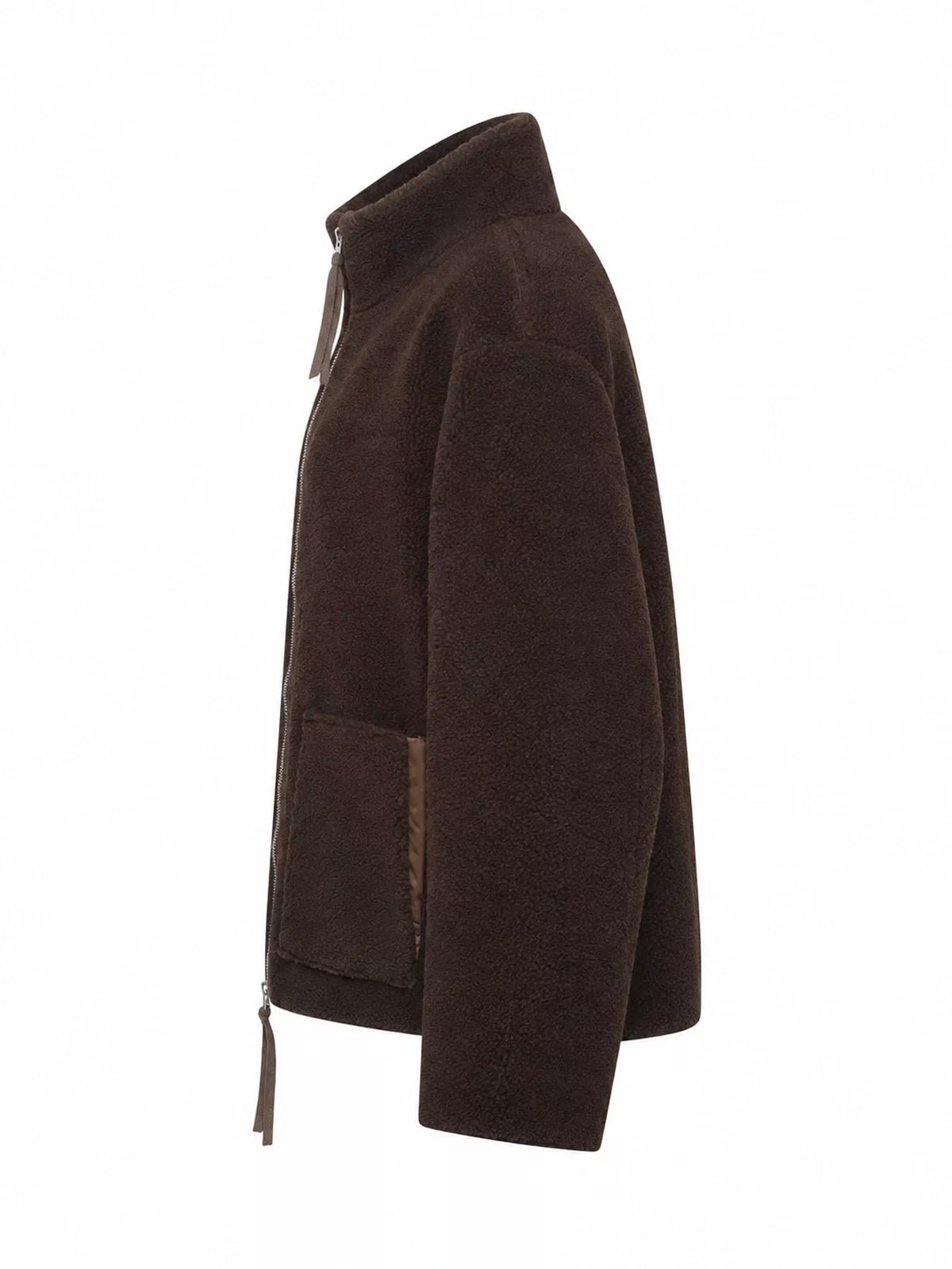Sherpa Zip-Up Outerwear