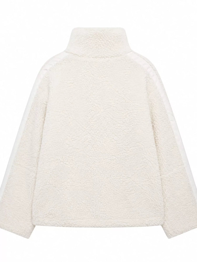 Sherpa Zip-Up Outerwear