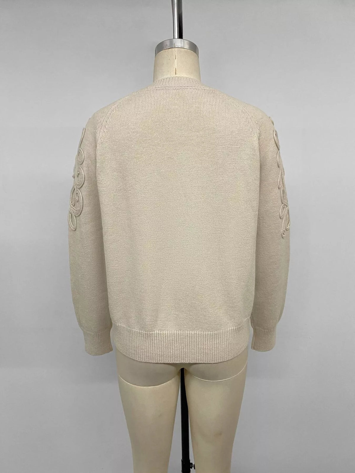 Floral Raglan Sleeve Sweater