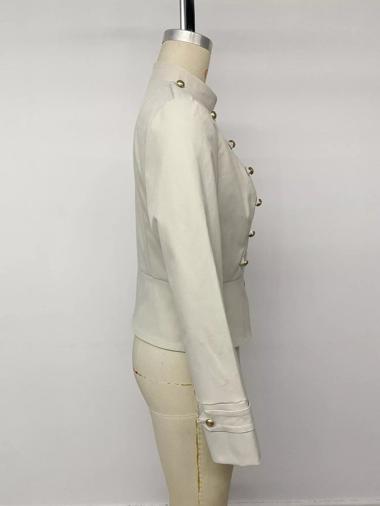Zip Up Cropped Jacket