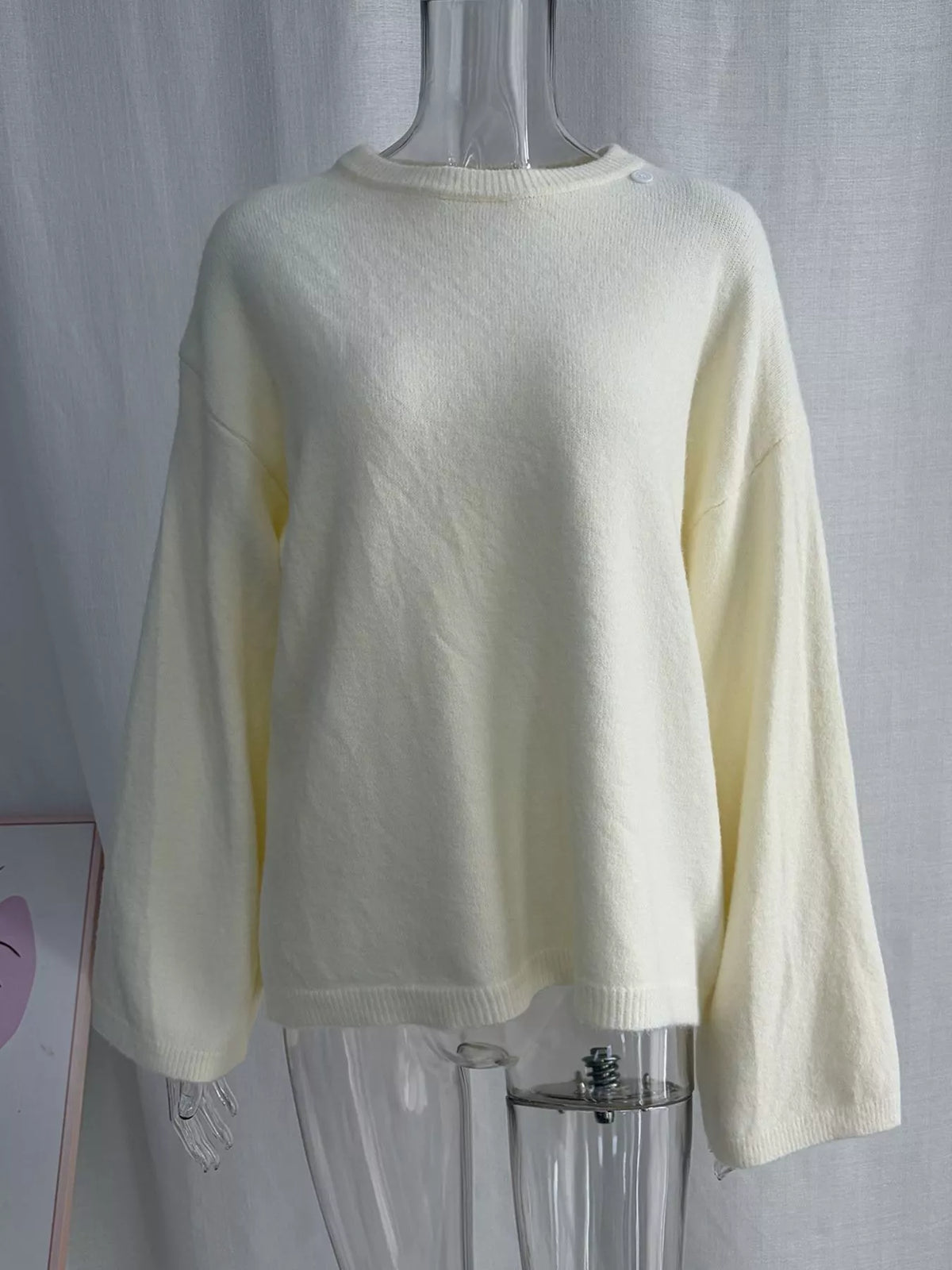 Waist-Tie Detail Sweater and Maxi Skirt Set