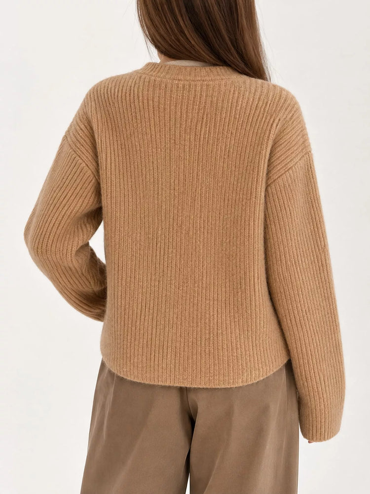 Zip Up Dropped Shoulder Cardigan