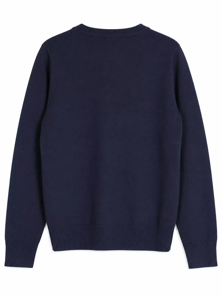 Full Size V-Neck Long Sleeve Sweater Plus Size