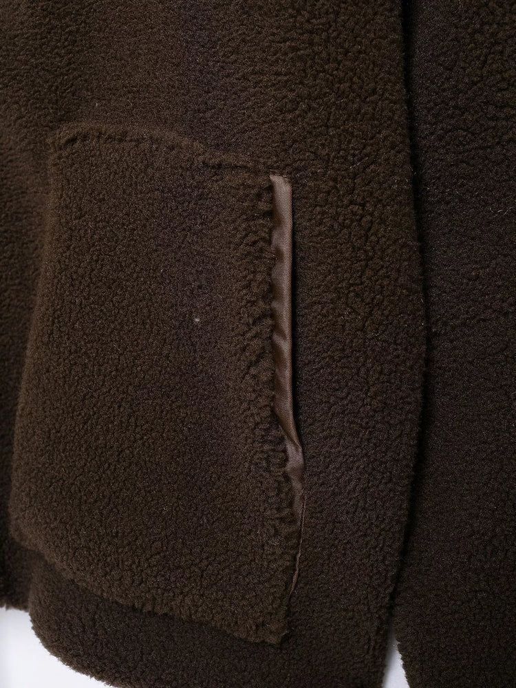 Sherpa Zip-Up Outerwear