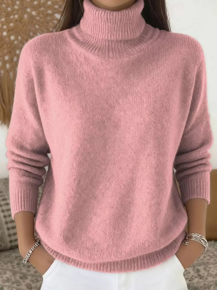 Turtleneck Long Sleeve Sweater
